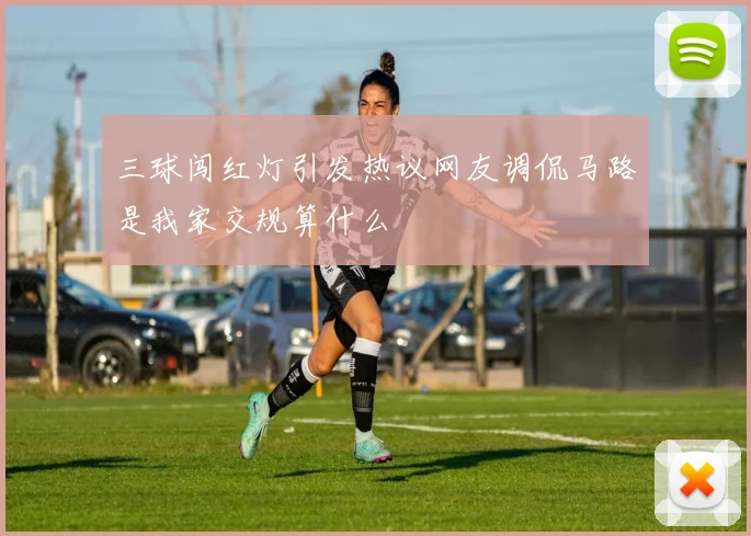 三球闯红灯引发热议网友调侃马路是我家交规算什么